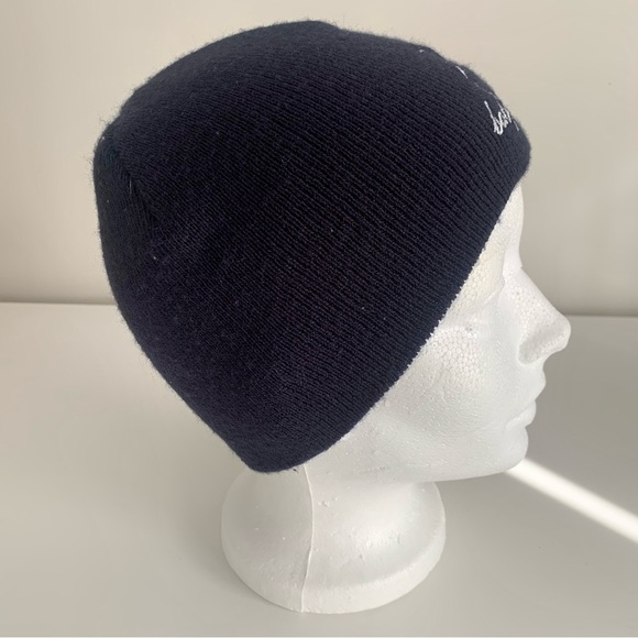 Baby Phat Y2K Navy wool beanie tuque hat - Picture 4 of 5
